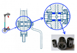 Gasket for boiler guage